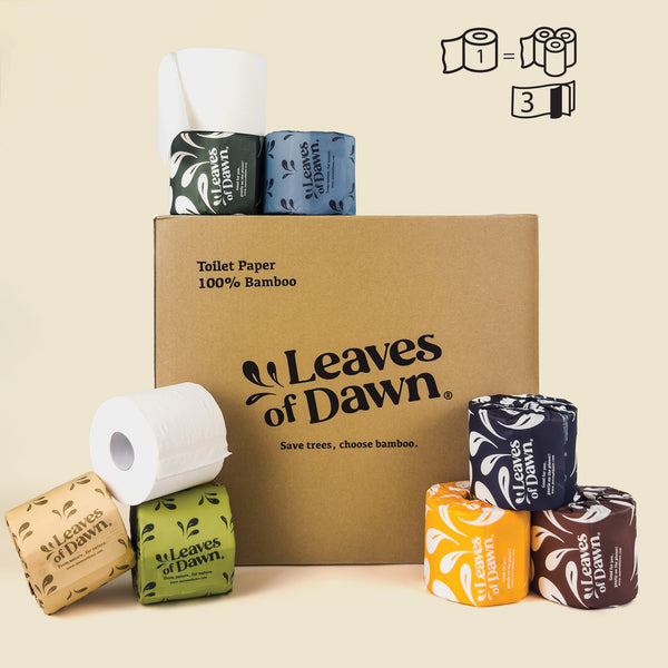 100% Bamboo Toilet Paper - 3ply -  40 meters